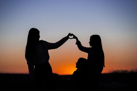 Sisters Shadow jigsaw puzzle